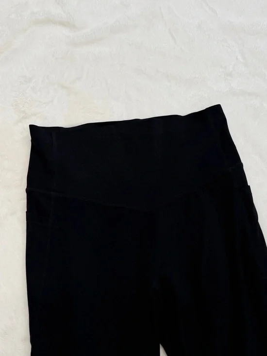 NWT Halara Womens Leggings M Black UltraSculpt Pockets Full Length High Waist - Picture 3 of 6